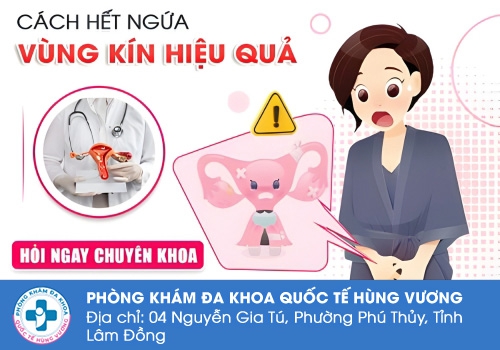 Cách chữa hết ngứa vùng kín hiệu quả.