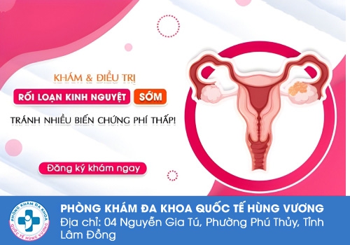 Thăm khám rối loạn kinh nguyệt sớm để tránh biến chứng.