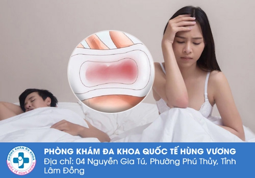 Sau quan hệ ra dịch màu hồng là do đâu?