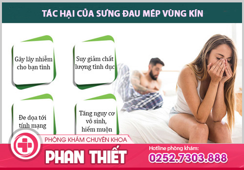 Sưng mép vùng kín - Dấu hiệu cảnh báo viêm nhiễm cơ quan sinh dục