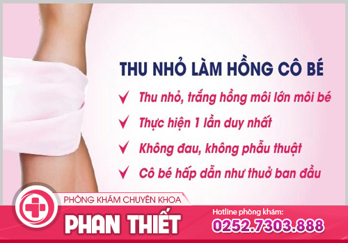 Thu hẹp môi bé - Phương pháp trẻ hoá vùng kín cho chị em