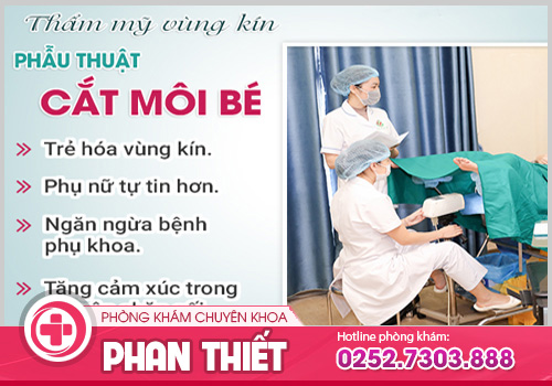 Thu hẹp môi bé - Phương pháp trẻ hoá vùng kín cho chị em